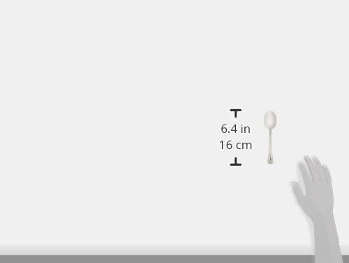 Winco Victoria Stainless-Steel Teaspoon, Extra Heavyweight, 7.25" (12 Pack) (Set of 12)