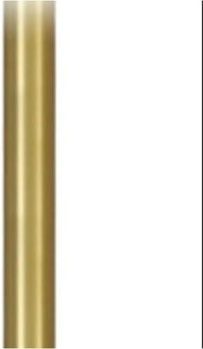 DR548-SBR-Minka Aire Fans-Accessory - Ceiling Fan Downrod-48 Inch Down Rod Length-Soft Brass Finish