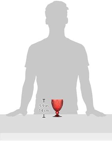 Villeroy & Boch Villeroy & Boch Boston Colored Lead Free Crystal Goblet Set (Set of 4)