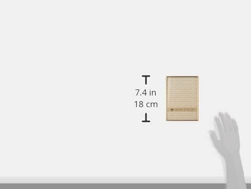 Lawrence Frames 5"W x 7"H Simply Gold Metal Picture Frame (670057)