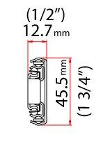 GlideRite Hardware Full Extension Side Mount Metal Drawer Slide
