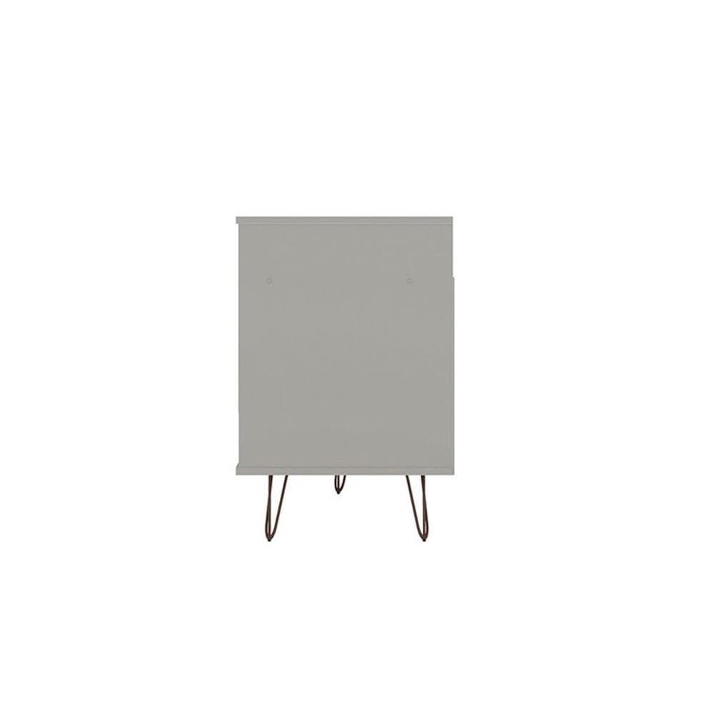 Rockefeller 62.99 TV Stand with Metal Legs and 2 Drawers