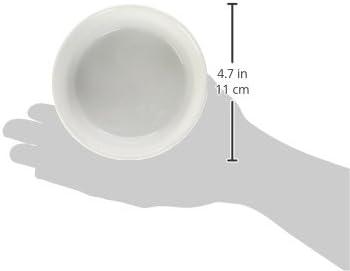 Gray Ceramic Non-Skid Pet Bowl Set, 4.25x2"