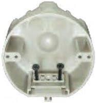 Allied Moulded SliderBox 25 cu in Round Polycarbonate 4 gang Junction Box Beige