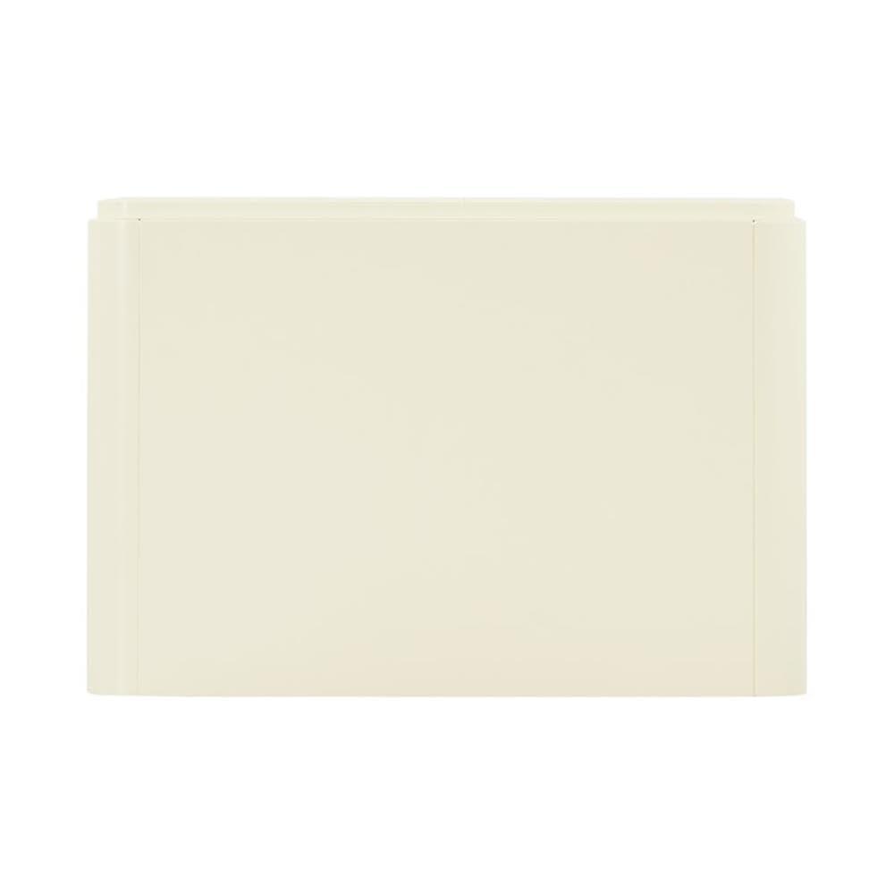 Sagura Nightstand Cream 28"W x 19"D x 22.2"H