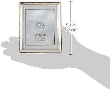 Lawrence Frames Silver-plated Tabletop Picture Frame, Silver