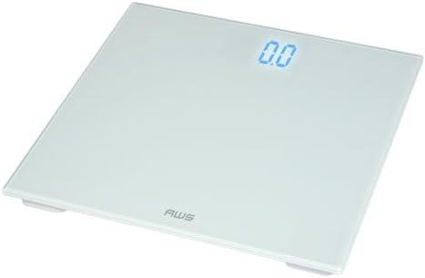 American Weigh Scales Digital Glass Bathroom Scale