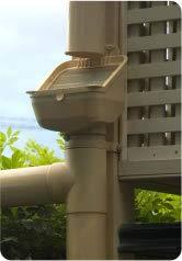 Rain Harvesting  Leaf Eater Advanced 3 & 4 in. Rain Head