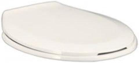 Bone Elongated Toilet Seat and Cover Assembly