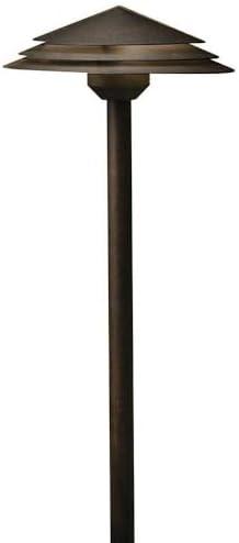 Kichler Lighting - Round Tiered LED Path - 2W 3 LED Round Tiered Path Light -