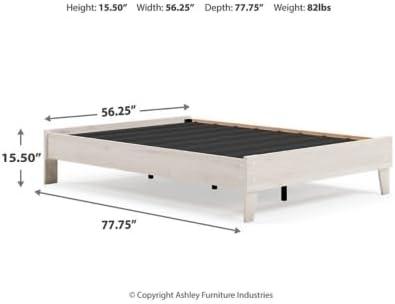 Socalle Platform Bed Natural - Signature Design by Ashley