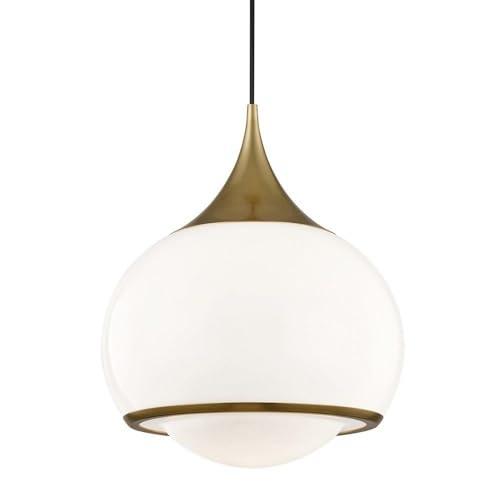 Kegan Single Light Glass Dimmable Pendant