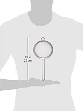 4-Inch Stainless Steel Fine Mesh Kitchen Strainer