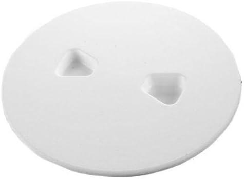 T-H Marine DPS-6-2 DP Sure-Seal Screw Out Deck Plate - Polar White, 6"