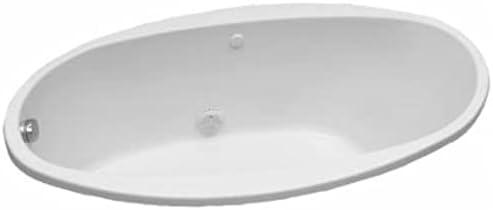 58'' x 38'' Drop-In Soaking Acrylic Bathtub