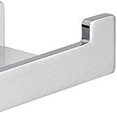 Atena Chrome Stainless Steel Wall Mounted Double Hook