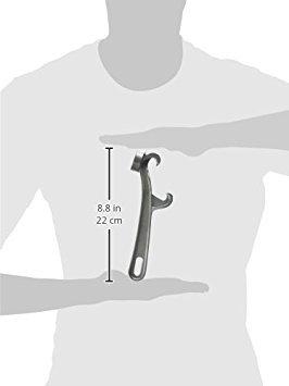 Winco Aluminum Bucket Opener, Silver