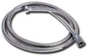 Valterra PF276032 Manguera de Ducha de Acero Inoxidable con Doble Gancho - 60", Cromada
