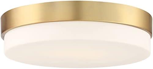 Access Lighting Roma 1 - Light Flush Mount in  Antique Brushed Brass