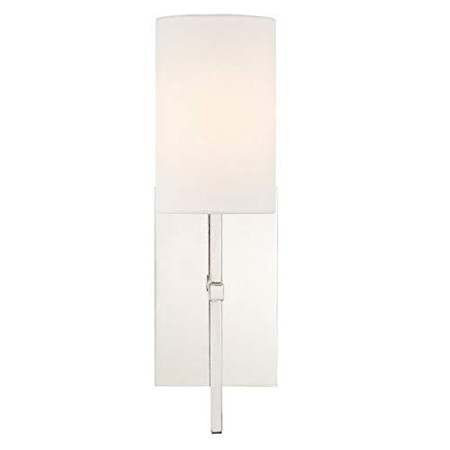 VER-241-PN-Crystorama Lighting-Veronica - One Light Wall Sconce-Polished Nickel Finish