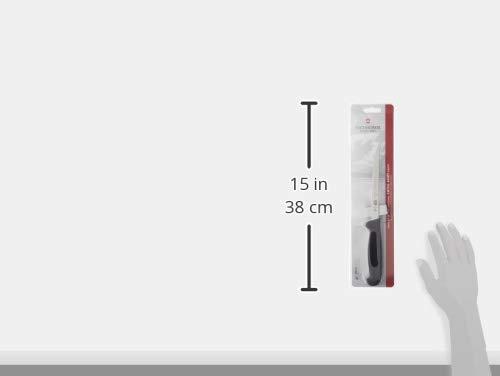 Forschner Boning 6" Knife CP Narrow Semi-Flex Blk Fibrox Handle, 47519