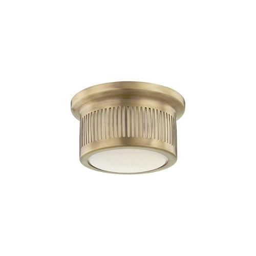 Solomita LED Glass Flush Mount (6'')