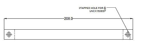 Richelieu Hardware BP9466192900 Sheffield Collection 7 9/16-inch (192 mm) Center-to-Center Matte Black Traditional Rectangular Pull Handle for Barn Doors, Cabinets, Drawers, and Furniture