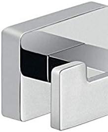 Atena Chrome Stainless Steel Wall Mounted Double Hook