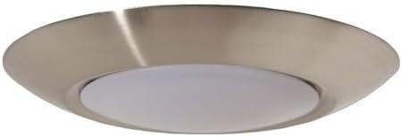 Craftmade X9006-Led Led Flushmount 6" Wide Led Flush Mount Ceiling Fixture - Nickel