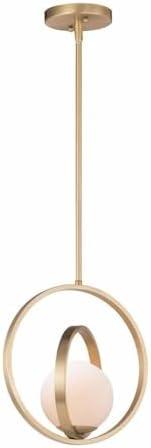 26052SWSBR-Maxim Lighting-Coronet - 12 Inch 1 Light Pendant-Satin Brass Finish