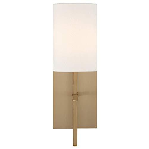 VER-241-AG-Crystorama Lighting-Veronica - One Light Wall Sconce-Aged Brass Finish