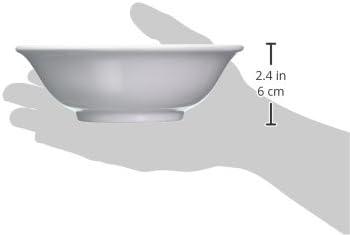 White Melamine Rimless 22-Ounce Salad and Soup Bowl