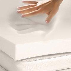 Memory Foam Solutions UBSF43 Full / Double Size 3 Inch Thick  4 Pound Density Visco Elastic Memory Foam Mattress Pad Bed Topper Made in the USA