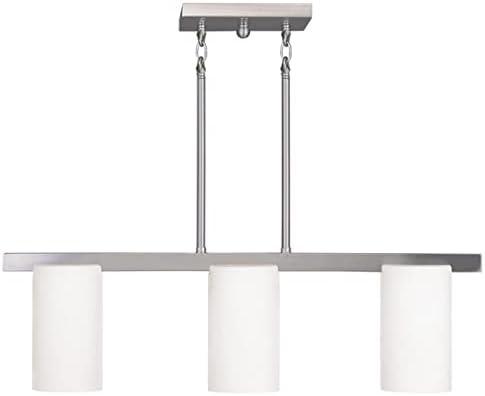 Livex Lighting Astoria 3 - Light Chandelier in  Brushed Nickel