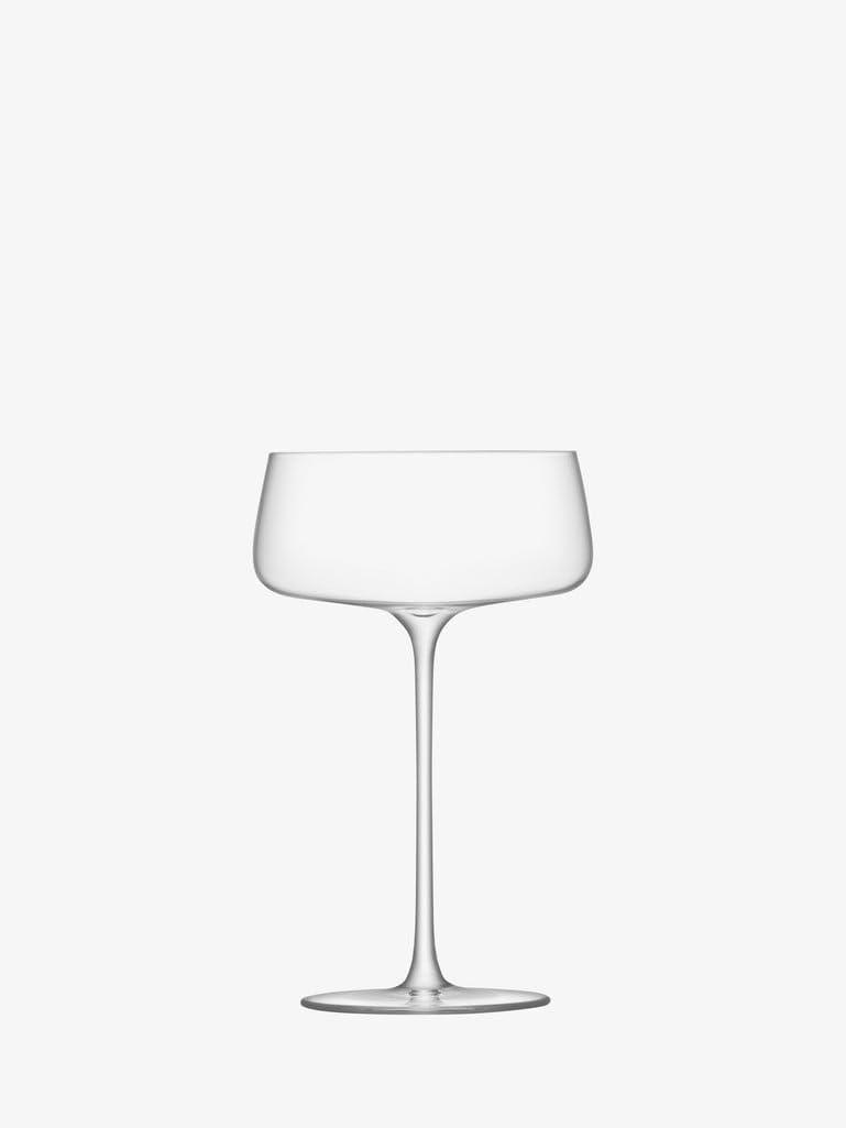 Metropolitan Glassware by LSA International - Champagne Coupes -Set of 4