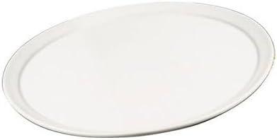 American Metalcraft 14" Round Ceramic Pizza Tray,White