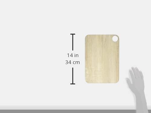 ARCOS Brown Cutting & Serving Board with Hanger, 13" x 9", Cellulose Fibre/Resin