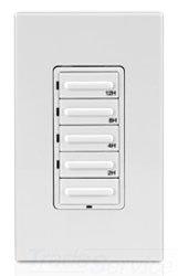 Leviton White 30-Minute Countdown Timer Switch with Interchangeable Faceplates