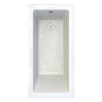 Studio 74.5'' White Acrylic Drop-In Soaking Bathtub