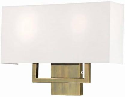 Livex Lighting Pierson 2 - Light Wall Light in  Antique Brass