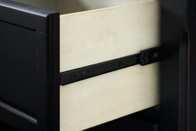 Chylanta 2 - Drawer Nightstand in Black