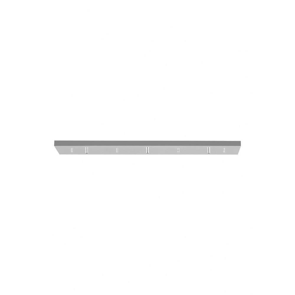 Generation Lighting 7449603-05 Accessory - 36 Inch 3 Port Linear Canopy, Chrome Finish