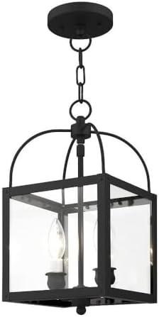 Livex Lighting Milford 2 - Light Pendant in  Black
