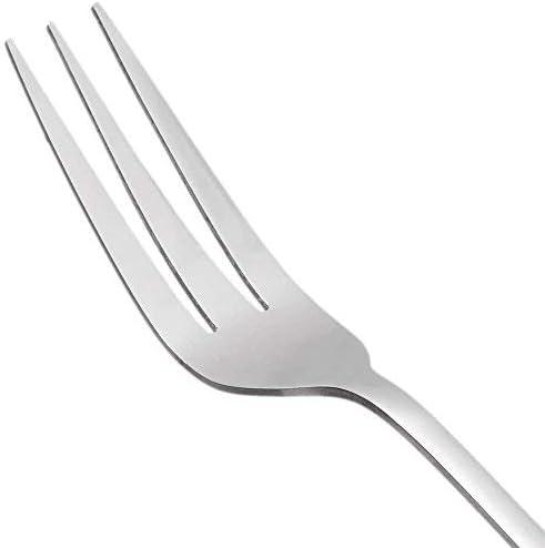 Winco Lafayette Stainless-Steel Dinner Fork, Heavyweight, 8.75" (12 Pack) (Set of 12)