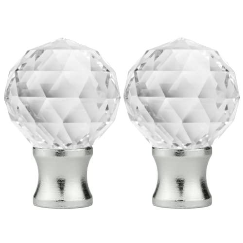 Eeristq 2pcs Lamp Shade Lamp Finial Caps Knob Lamp Decoration for Table Lamp Floor Light