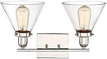 Catalina 2 Light Transparent Dimmable Vanity Light