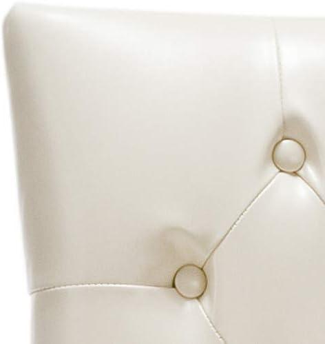 Amanda 19''H Tufted Chair with Nickel Nail Heads - Antique Gold - Safavieh.