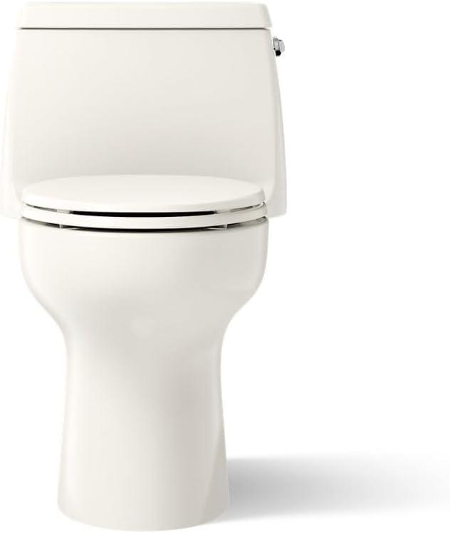 Santa Rosa Comfort Height One-Piece Compact Elongated 1.28 Gpf Toilet With Revolution 360 Swirl Flushing Technology