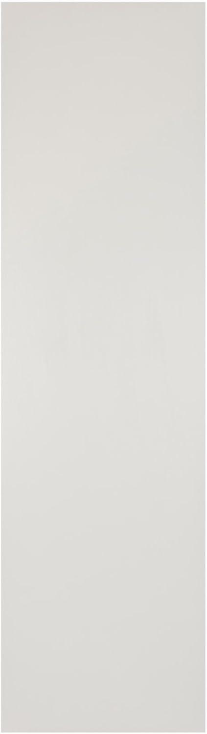 Iron-A-Way AE-42-L Ironing Center - 42 Inch Built-in Swiveling Ironing Board with Electric System, Light and Timer - Left Hinged Door - Flat White