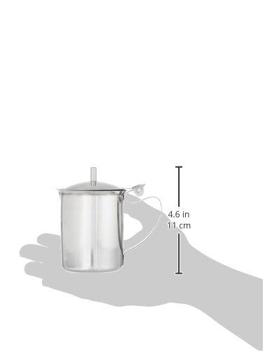 Winco Creamer Server, with Cover, Stainless Steel, 10 oz